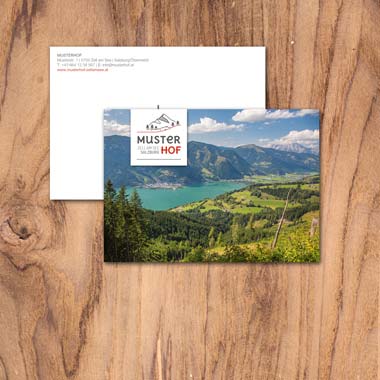 Postkarte mit deinen Bildern | 100 Stk. oder 250 Stk.