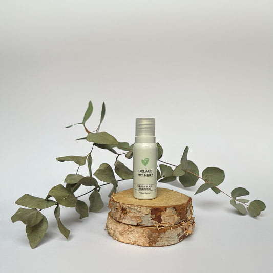 Duschgel/Shampoo „Urlaub mit Herz"
