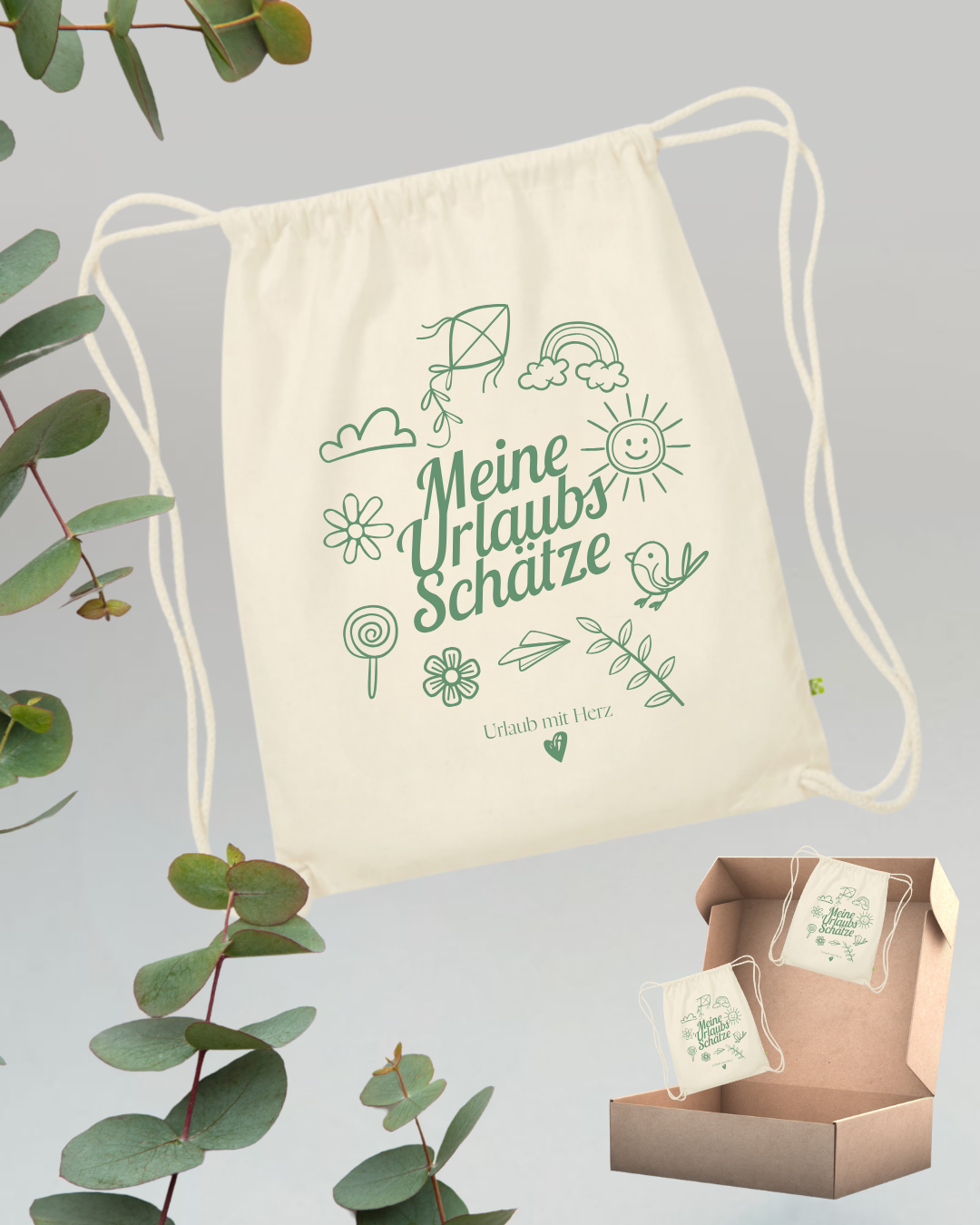 Turnbeutel für Kinder – Überraschungsgeschenk in der Ferienwohnung